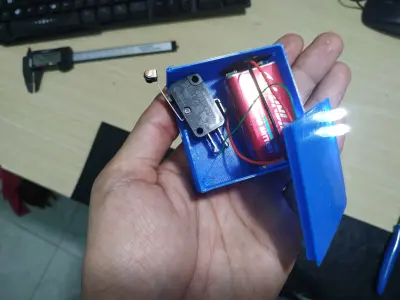 the box of Automatic closet door light  3D model