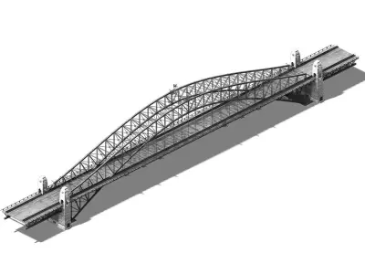 Future World - Sydney Bridge 3D model