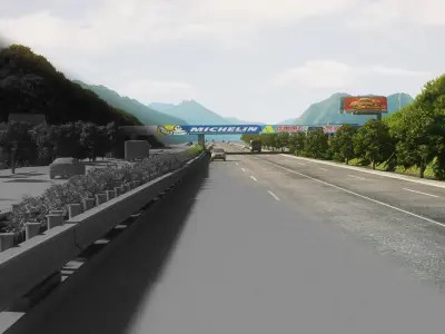 expressway 3D model