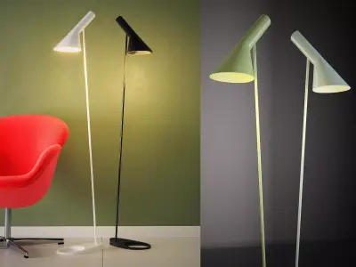 AJ Floor Lamp 3D model