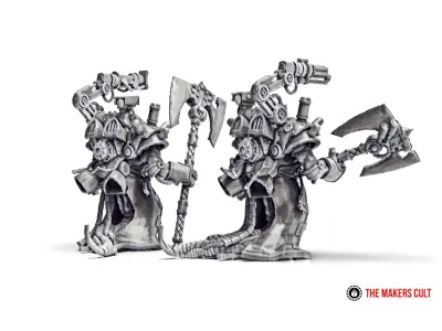 Dark Techno Brutalizers - Heavy Troops 3D print model