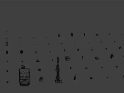 HouseholdItem3DModelPack Low-poly 3D model