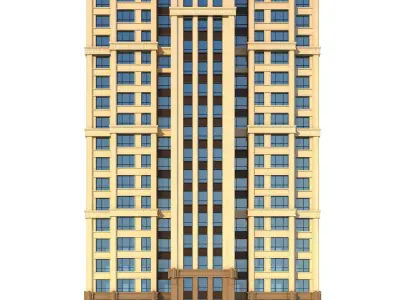 Residential Building  3D model purchase