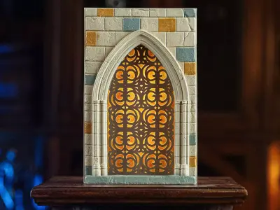 The Room of Requirement Door - Harry Potter Inspired 3D print model