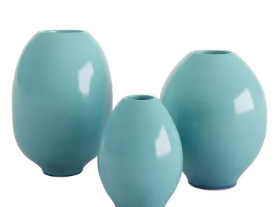 Pebble Collection Vase 3D model