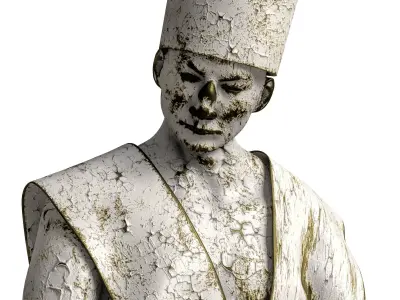sculpt seat man  3D model