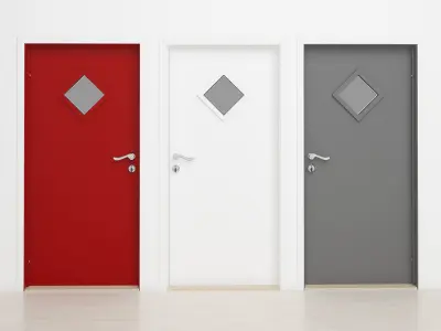 Exterior Door 06 3D model