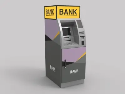 automated teller machine 2000xe 3D model