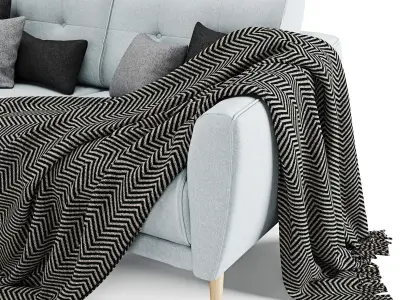 Sofa Zoe Double 3D model