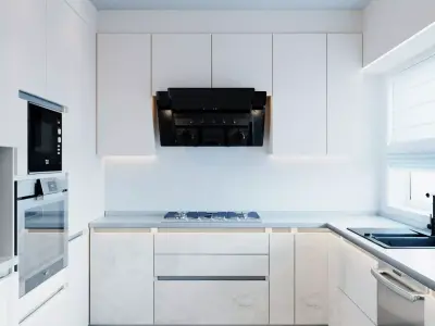 Modern Kitchen 3D model 3D model