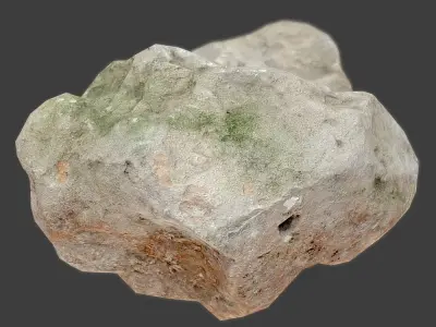 Lena Stone Low-poly 3D model