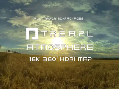 A25- HDRI SKIES TREAPL ATMOSPHERE - 360 SKIES Texture