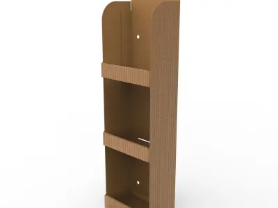 Point of Sale Cardboard Display Stand Texture