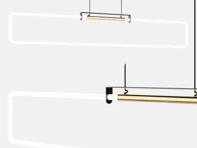 RA Pendant Lamp Low-poly 3D model