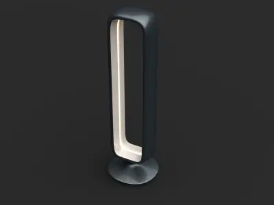 Elegant Hollow lamp Concept model 3D model