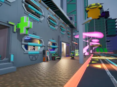 Sci-Fi Environment Pack 3D model