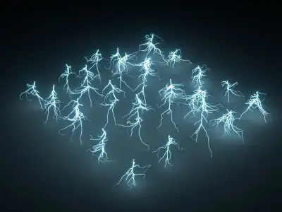 Lightning Pack v24 3D model