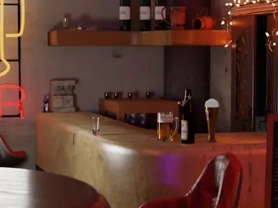 Nigh Street 3D Model 3D model