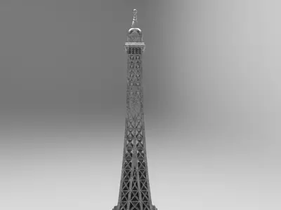 Eiffel Tower for 3D Print 3D print model