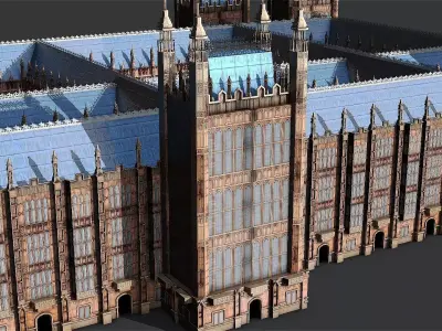 Palace Of Westminster 3D model