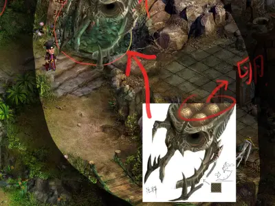 Monster skull - hole 3D model