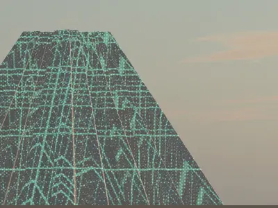 Mystic pyramid 3D model
