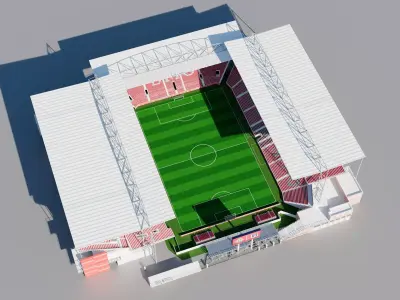BMO Field 3D model