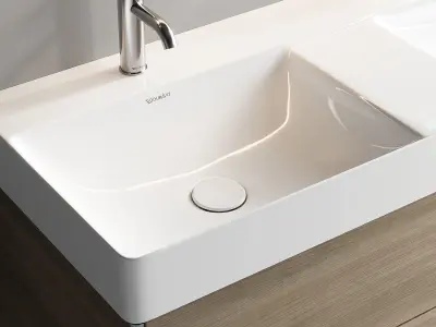 Duravit XSquare Vanity Unit Set 1 3D model