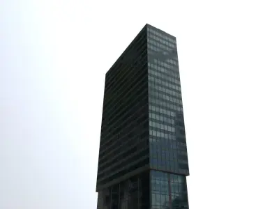 Berlin Europa Center Low-poly 3D model