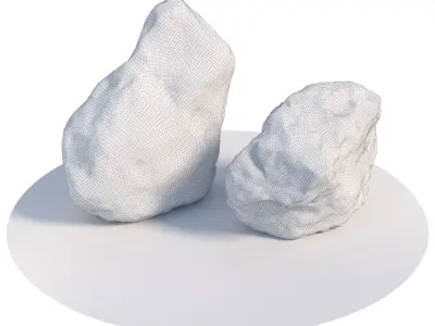 135 stone 3D model