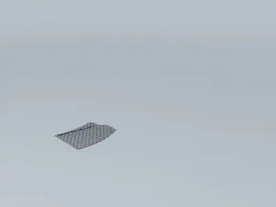 Paved driveway Free 3D model