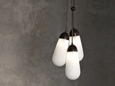 Lariat 3 Pendant Lamp 3D model
