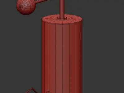 Designer Table 3D model