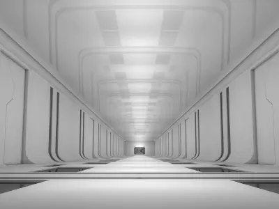 Sci Fi Apartment 3D model