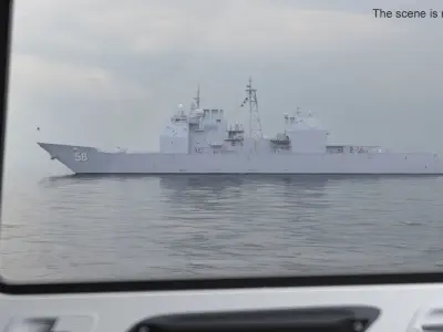  US Navy Guided Missile Cruiser Philippine Sea CG-58 