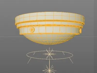 Modern Light 02 Free low-poly 3D model