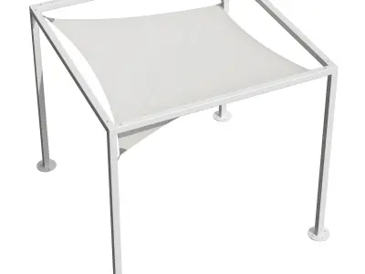 Sprech sail Iris gazebo tension structure 3D model