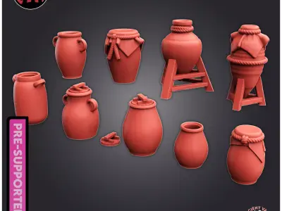 Ancient Vases 3D print model