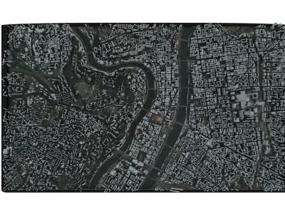 City of Lyon 3D model