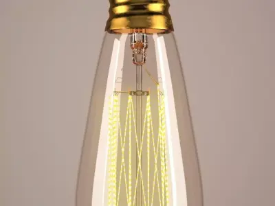 Vintage antique bulbs 3D model