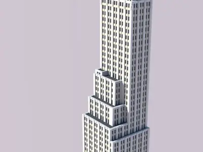 Empire Trust Building Free 3D print model