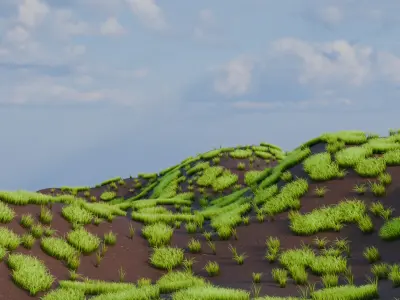 Procedural Grass Trial 3D model