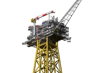  fixed platform (oil rig) 