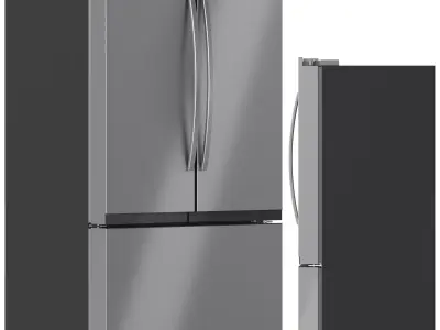 Samsung Refrigerator Collection 09 3D model