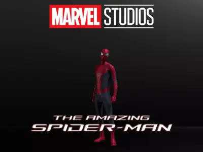 The Amazing Spider-Man Low-poly 3D model