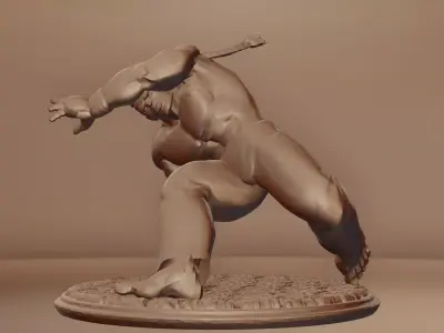 DEE JAY - STREET FIGHTER Free 3D print model