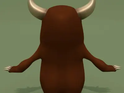 Monster Sweetie Gary 3D model