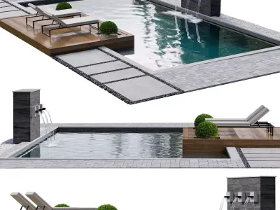 Pool 05 3D model