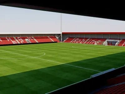 Whaddon Road - Cheltenham England 3D model