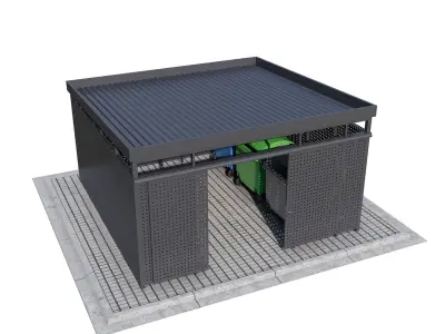 Modular boxes SET2 3D model